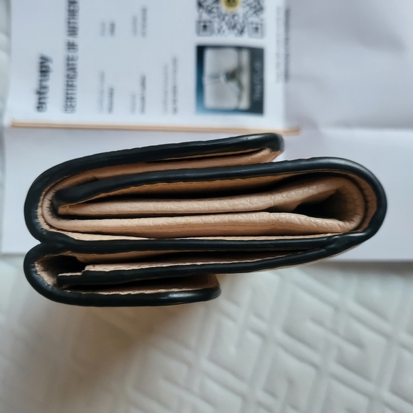 Chloe Small Alphabet Tri-Fold Wallet Textured Leather - Picture 11 of 12